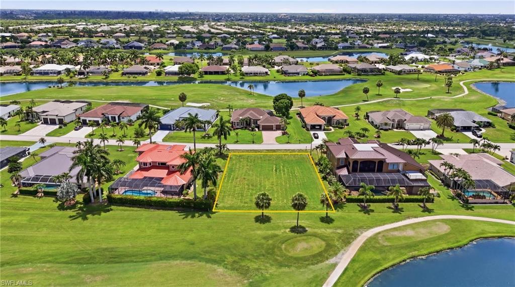 One of the final opportunities to build your dream home on an oversized, southwest-facing homesite in one of Southwest Florida's most sought-after gated golf communities! Perfectly positioned to capture breathtaking sunsets over the shimmering lake and manicured fairways, this premium homesite offers an exceptional combination of privacy, expansive views, and an unbeatable location within Cape Royal Golf Club.

With very few vacant lots remaining in the community—especially those featuring coveted southwest rear exposure—this is a rare chance to secure one of Cape Royal's most desirable homesites before they're gone. The generous lot size provides ample space to design a custom luxury residence with room for an expansive outdoor living area, resort-style pool, and panoramic lanai overlooking the tranquil golf course and water views.

Cape Royal is a beautifully maintained, gated golf course community where residents enjoy an active yet relaxed Florida lifestyle. The 27-hole championship golf course features optional golf membership, allowing homeowners the flexibility to enjoy the amenities without mandatory membership fees. Residents also enjoy a welcoming clubhouse with a restaurant and bar, social events, tennis, pickleball, scenic walking and biking opportunities, and an engaging calendar of community activities. Hop on your golf cart and head to dinner, meet neighbors for happy hour, or spend the afternoon enjoying everything this vibrant community has to offer.

Located in unincorporated Lee County, homeowners benefit from NO city taxes and NO city water or sewer assessments, providing exceptional long-term value. Conveniently located near shopping, dining, boating, Gulf beaches, Southwest Florida International Airport, and both Fort Myers and Cape Coral, this exceptional homesite offers the perfect balance of peaceful golf course living and everyday convenience.

Whether you're envisioning a luxurious full-time residence or an elegant seasonal retreat, opportunities like this have become increasingly rare. Secure one of the last premium homesites in Cape Royal and begin building the Southwest Florida lifestyle you've always imagined.