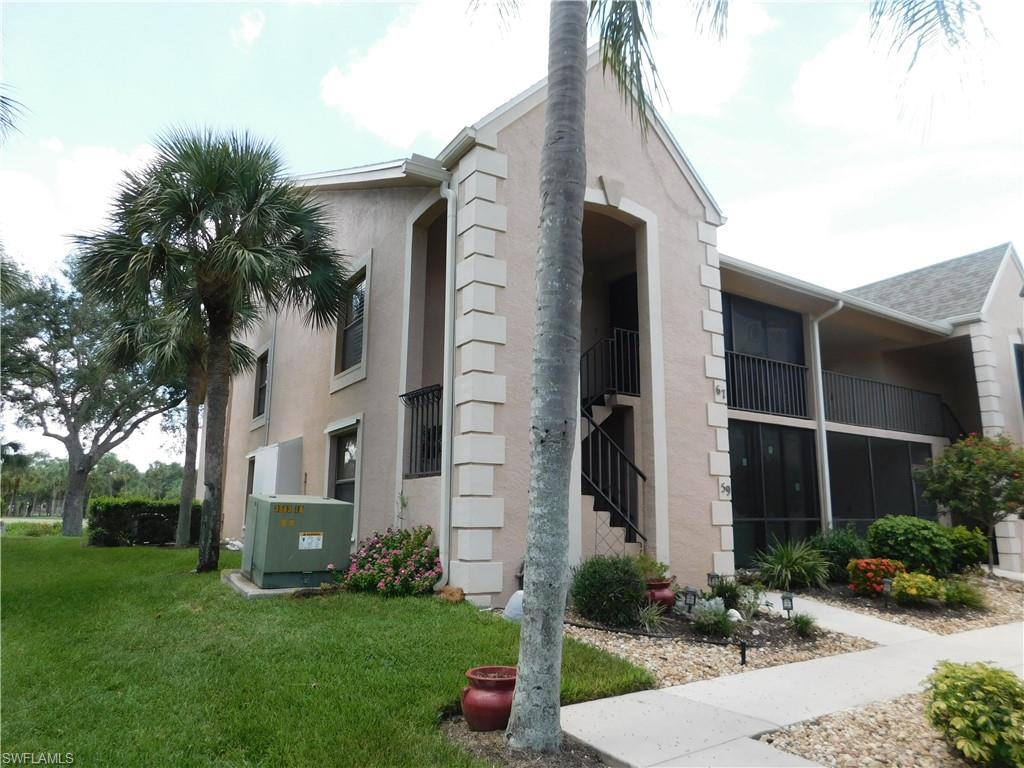 RARE TOP FLOOR END UNIT UPGRADED WITH CHAMPIONSHIP GOLF and GREAT VIEW! This one has all the boxes checked! This condo is loaded with granite-corian-big tile floors-upgraded kitchen-and bathrooms-all redone within the last 10 years! The master shower is a masterpiece! It also has stainless kitchen appliances and both lanais have been enclosed with acrylic sliders! There is also custom ceiling lights throughout! The furniture is being removed to the new location and will be ready for you to choose your own! The garage has been outfitted with drop down stairs to allow easy access to the extra storage. The location is also prime-walk to the clubhouse and use the main pool and restaurant or use the pool located in the condo complex
Kelly Greens is a championship golf course located 3.5 miles from Fort Myers Beach and Sanibel Island causeway and the golf course has been updated along with the clubhouse and paid for!
There's no place I'd rather be!