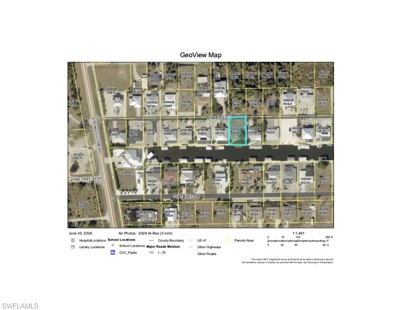 MANATEE BAY UNRECORDED SUBDIVISION - Land