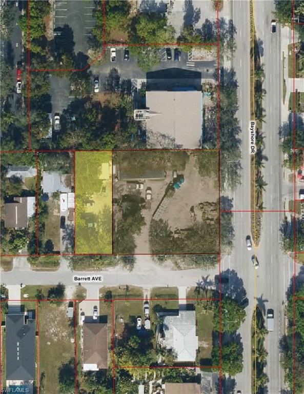 Market: East Naples • Submarket Bayshore CRA, 2705 Barrett Ave, Zoned RMF-6 single family or multifamily, 0.16 acres