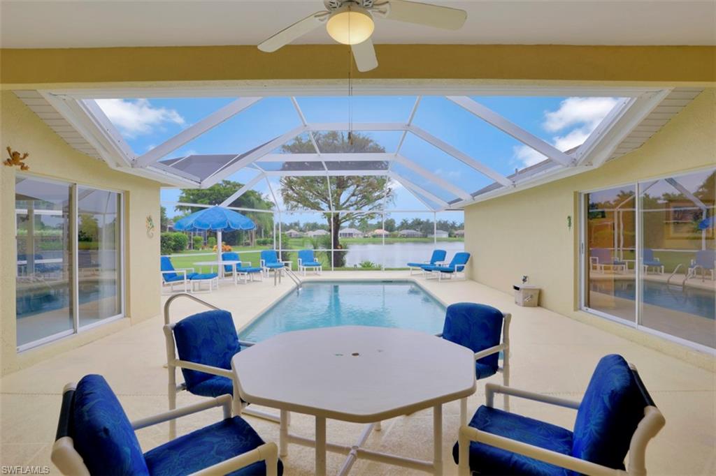 VIEWS.....VIEWS.......VIEWS......WIDE WATER VIEWS......SPACIOUS 4 BEDROOM 3 BATH POOL HOME IN BRIARWOOD.......HOME BEING OFFERED TURNKEY FURNISHED........HOME FEATURES WELL FOR IRRIGATION, SOLAR AND ELECTRIC HEATED SCREEN ENCLOSED POOL,  VOLUME CEILINGS, EXTENDED TILE FLOORS IN LIVING AREA, UPDATED KITCHEN STAINLESS STEEL APPLIANCES, WELL MAINTAINED FROM ORIGINAL OWNERS.........COMMUNITY OFFERS GUARD GATED SECURITY, LOW HOA FEES, TENNIS, CLUBHOUSE, BASKETBALL, LAP POOL, RESORT POOL, VOLLEYBALL, PLAYING FIELD AND PLAY AREA.........EXCELLENT LOCATION, CLOSE TO DOWNTOWN 5TH AVE, BEACHES, RESTAURANTS, SHOPPING, MARINAS, AND MORE...........DO NOT MISS THIS OPPORTUNITY AND VALUE.