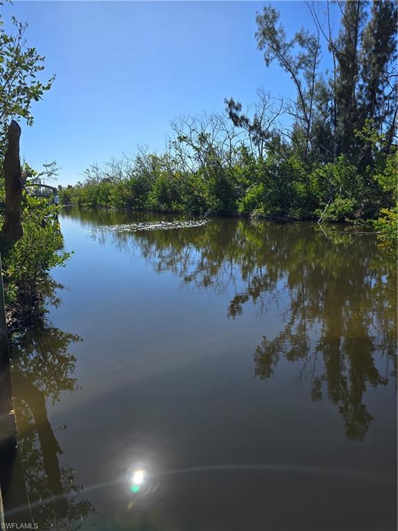 JUST REDUCED-MOTIVATED SELLER! Pine Island Cove, nestled on Pine Island, near Flamingo Bay, is a well-kept secret. Eagles and Ospreys are abundant, the island is part of Old Florida's Nature and has some of the best fishing in the world.  Vacant waterfront lot in this 55+ mobile home community. Lot is situated on a canal that has access to Pine Island Sound and the Gulf, via a boat lift. Community has amenities such as heated community pool and spa, pickleball, dog park, community boat ramp and lift.  On site boat and RV storage available.