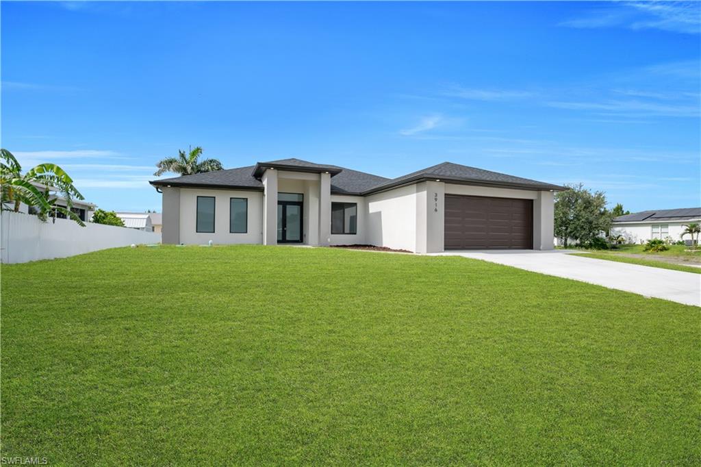 Your Dream Home in Lehigh Acres Awaits!!!!!!!!!!

Discover this stunning 1,629 sq. ft. property that perfectly blends comfort, elegance, and functionality—ideal for families seeking a modern and secure lifestyle.

  Key Features:
Impact-resistant windows and doors for peace of mind 
Porcelain tile flooring throughout the home for a sleek, low-maintenance look Kitchen and bathrooms with quartz countertops and stainless-steel appliances Wood cabinets, double vanities in the master bathroom, custom shower and walk-in closet. Coffered ceilings adding style and spaciousness. Extended patio ideal for BBQ, exit door from the garage for added convenience. Dining room with wine cooler, ideal for entertaining family and friends 
Prime location in Lehigh Acres: close to schools, parks, and shopping.
This property is more than just a house—it’s a lifestyle waiting for you. Schedule your visit today and experience it firsthand!
CALL FOR YOU PRIVATE SHOWING!!!!!!!!!
