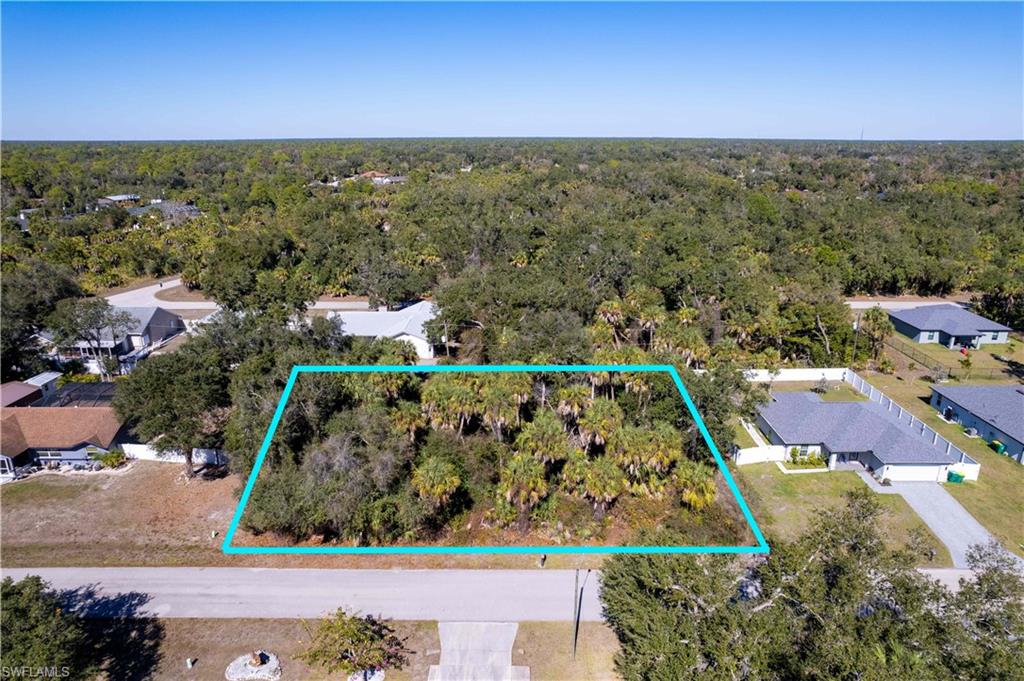*GREAT OPPORTUNITY TO BUILD YOUR DREAM HOME IN PORT CHARLOTTE IN SWFL PARADISE!* NO HOA, NO DEED RESTRICTIONS, NO SCRUB JAY PERMIT NEEDED! This 0.4591-acre VACANT RESIDENTIAL LOT in PORT CHARLOTTE offers an EXCEPTIONAL OPPORTUNITY TO CREATE YOUR IDEAL LIVING SPACE! Perfectly situated for BUILDING A CUSTOM HOME, this VERY SPACIOUS PROPERTY measures 125 feet by 160 feet, providing a generous 20,000 sq ft OF LAND TO BRING YOUR VISION TO LIFE! Lot size is DOUBLE the minimum required, offering the opportunity to build ONE SPACIOUS single-family home or subdivide into TWO LOTS for two single-family residences (subject to local zoning and approvals). Surrounded by ESTALISHED HOMES, this property offers a prime setting to build a spacious residence or DESIGN A HOME WITH SEPARATE LIVING AREA for rental income potential to help offset expenses. The lot is RECTANGULAR and once CLEARED, it is READY FOR CONSTRUCTION: design a home with plenty of room for both INDOOR and OUTDOOR LIVING! This lot is situated in ZONE X, meaning NO FLOOD INSURANCE is required upon construction. Imagine waking up in your new home and stepping outside to enjoy the Florida sunshine and refreshing breezes. With ample space, you could create an outdoor paradise - whether it's a POOL, a GARDEN, or a BEAUTIFUL PATIO for ENTERTAINING FAMILY and FRIENDS. Whether you're looking to BUILD A CONTEMPORARY DESIGN with EXPANSIVE WINDOWS or create a LUSH GARDEN OASIS, this LOT'S SIZE offers both PRACTICAL and AESTHETIC ADVANTAGES, making it the IDEAL CANVAS for your DREAM PROPERTY! Located close to I-41 (Tamiami Trail), this lot provides EASY ACCESS to nearby amenities, schools, and recreational areas! It’s also in an ideal position for exploring Florida’s natural beauty and outdoor activities! The location is also HIGHLY ACCESSIBLE, with connections to the S Toledo-Blade Blvd. CORRIDOR leading to I-75, making travel easy whether you're heading NORTH toward Venice, Sarasota, or Tampa, or SOUTH to Fort Myers, Naples, or Marco Island. PUNTA GORDA AIRPORT is just 15 miles away, adding to the CONVENIENCE. DON'T MISS THIS CHANCE TO SECURE A VALUABLE PIECE OF LAND IN A PRIME LOCATION! WHETHER YOU ARE LOOKING TO BUILD A FOREVER HOME OR MAKE AN INVESTMENT FOR THE FUTURE, this lot offers THE PERFECT OPPORTUNITY FOR YOUR NEXT PROJECT! ACT NOW AND TURN YOUR DREAM INTO REALITY!!