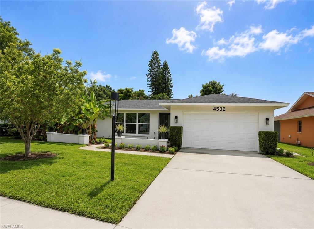 Beautifully remodeled single-family home featuring a modern open-concept floor plan, private pool, and spacious two-car garage. This move-in-ready home offers an updated, contemporary feel with plenty of space for comfortable living and entertaining. Ideally located just minutes from Downtown Naples, beautiful Gulf beaches, shopping, dining, and entertainment. Enjoy the perfect combination of modern living, privacy, and a convenient Naples location. Don’t miss the opportunity to make this stunning home yours!