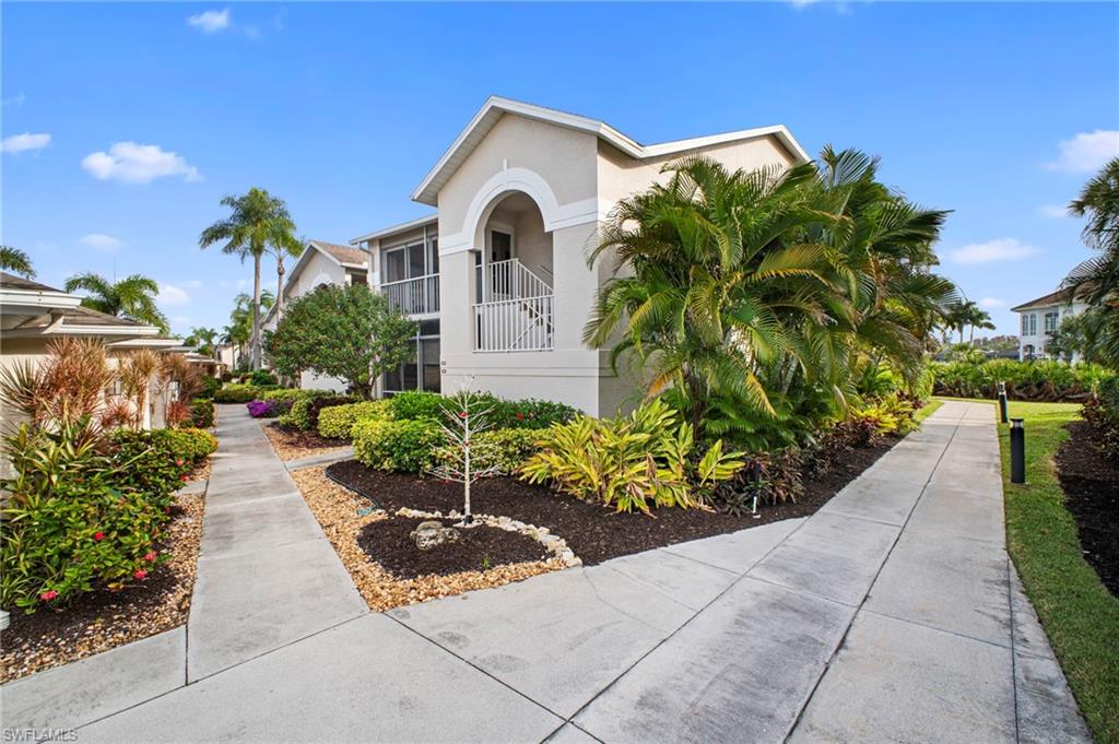 This elegant first floor end unit presents 2/3 bedrooms, 2 baths, and a detached garage. Located in the prestigious Olde Hickory Golf and Country Club. We are 50 yards from first tee box! Remolded Master Bath and Kitchen. Hurricane shutter on rear lanai.
Community offers Championship Golf Course, tennis courts, pickle ball courts and a beautiful Club House with fine dining and bar services.