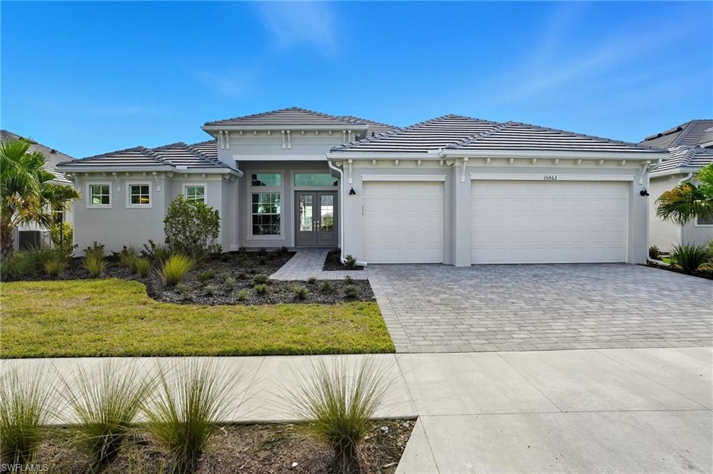 ***Webb's Reserve Golf & Country Club at Babcock Ranch*** GOLF MEMBERSHIP *** Welcome to Sunny Sky’s Retreat, located in Webb's
Reserve Golf & Country Club at Babcock Ranch. This stunning single-story estate blends elegance with resort living. The home has 3 Bedrooms
Plus a Den and 3.5 Bathrooms. Be greeted by an open floor plan where the great room flows through sliding glass doors to your private lanai,
pool, and spa. The owner’s suite features direct patio access. Two additional bedrooms are placed on the opposite wing to preserve privacy. A den
offers flexibility as an office or additional sleeping for guests. Enjoy upscale finishes: stainless steel appliances and gas cooktop. Outside, the
property is equipped with an outdoor kitchen, paver walkways, and lush landscaping. You also gain access to Webb's Reserve Golf Course. The
golf membership can be transferred to the tenant during their lease. Transfer fees and golf cart/green fees applicable.