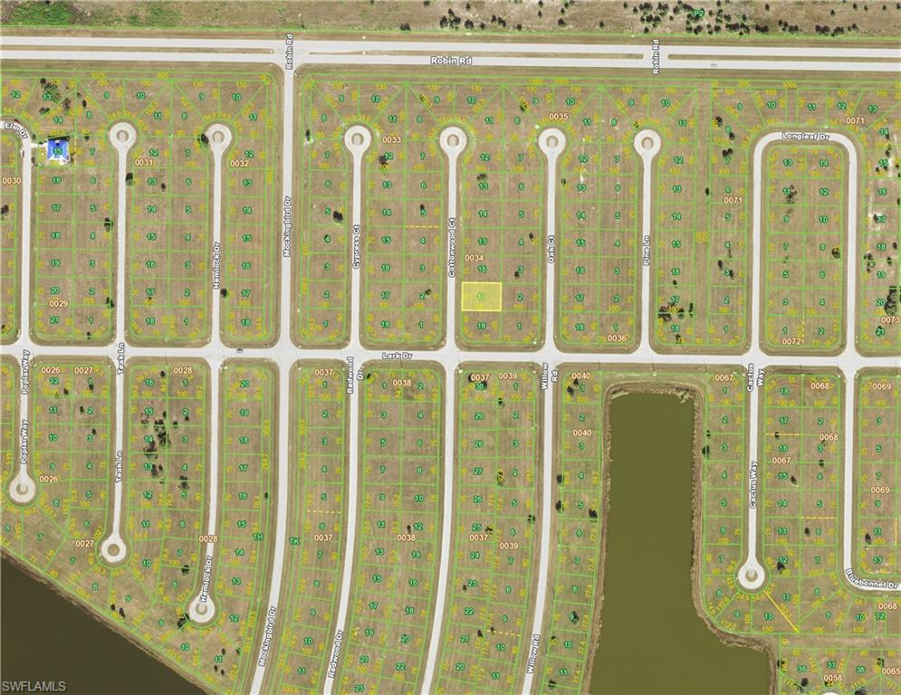 Very nice clean eastern rear exposure lot on a cul de sac road. in a new developing area of beautiful Rotunda Meadows.