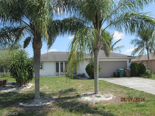 Great location for this 3 bedrooms/2 baths pool home with a 2 car garage - a split bedrooms floor plan - lots of closet space - matured landscaping - huge potential with a little TLC - conveniently located off Del Prado Blvd and Pine Island Road - close to shopping and restaurants - check it out today!