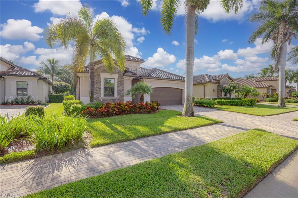 TPC Golf Membership is included with your lease.  Treviso Bay - TPC Golf Membership available for transfer with your lease. Available spring and summer. 2027 seasonal rate $17,500 with golf included for a full seasonal lease. Discover the elegance and comfort of this stunning rental property located at 9254 Veneto Place, Naples, FL. Nestled in a beautiful and serene neighborhood, this home offers a perfect blend of luxury and convenience, ideal for those seeking a premium lifestyle. As you enter, you are welcomed by a spacious and inviting living area, designed with an open floor plan that seamlessly connects to the gourmet kitchen. The kitchen is a chef's delight, featuring top-of-the-line appliances, granite countertops, and plenty of storage space. Whether hosting dinner parties or preparing a quiet meal, this kitchen provides the perfect setting. The master suite is a private oasis, complete with a luxurious king-sized bed, walk-in closet, and an en-suite bathroom. The bathroom boasts dual vanities, a soaking tub, and a separate shower, offering a spa-like experience at home. Additional bedrooms are well-appointed, providing comfort and style for family members or guests. Step outside to the expansive patio, where you can enjoy the beautiful Florida weather. The outdoor space is ideal for entertaining or relaxing, with ample room for outdoor furniture and a grill. The landscaped yard adds to the charm, creating a peaceful retreat. Located in a sought-after area of Naples, this property is close to a variety of amenities. Enjoy nearby shopping, dining, and entertainment options, as well as easy access to beaches, golf courses, and cultural attractions. The community offers additional amenities such as a swimming pool, fitness center, and clubhouse, enhancing your living experience. NOTE: Golf course will be closed from March 1 through early November, 2027. March 2027 will be discount to $15000.  *Information deemed Reliable but not Guaranteed*