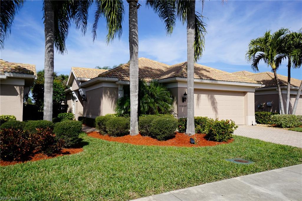 H869  - WOW! GOLF MEMBERSHIP INCLUDED! VISION 2020 PAID! This pristine two bedroom, two full baths and a den home lies within the year- round resort lifestyle of Colonial Country Club. A spacious open-concept is created with this one story residence with a large great room, formal dining and eat in kitchen. Kitchen has white cabinets, Granite countertops and new Stainless Steel Appliances. The Master Bedroom Suite has walk in shower, large closet. Guest Bedroom plus a Den finish off this fabulous Home. Pool has gorgeous view of Lake and Preserve and hole 2. Solar heat on pool. Hurricane Screen along back of home. At Colonial Country Club take a walk on the three mile walking trail. Make a reservation at our own restaurant. Play your golf at Gordon Lewis designed championship golf course. Colonial Country Club is a bundled golf community. Bring your racket to play tennis on one of eight Har -Tru Tennis Courts. Community is maintained at the highest level. Take a look at this wonderful Villa, it won’t last long.
