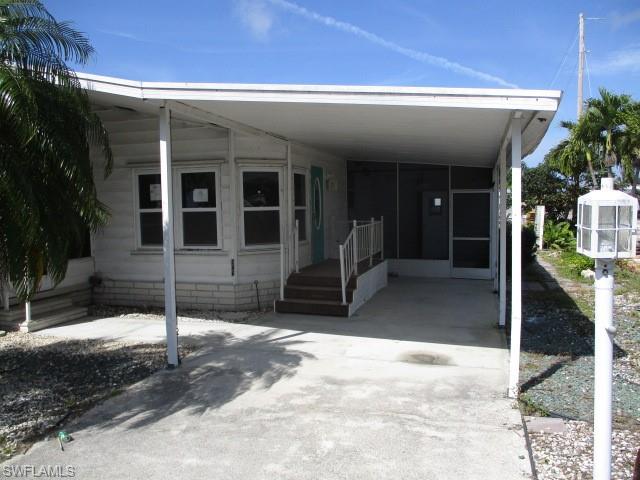 HUGE PRICE REDUCTION-MOTIVATED SELLER-BRING OFFERS-BUY NOW OR LOSE! AWESOME remodeled 2BR/2BA home in 55+ Community on Pine Island!! Home features new flooring, kitchen cabinets, *(Granite Counters, New A/C, New Stainless Steel appliances to be installed with contract)* and large workshop/storage area. Community has amenities galore including Boat Ramp, Swimming Pool and Boat/R/V storage area.