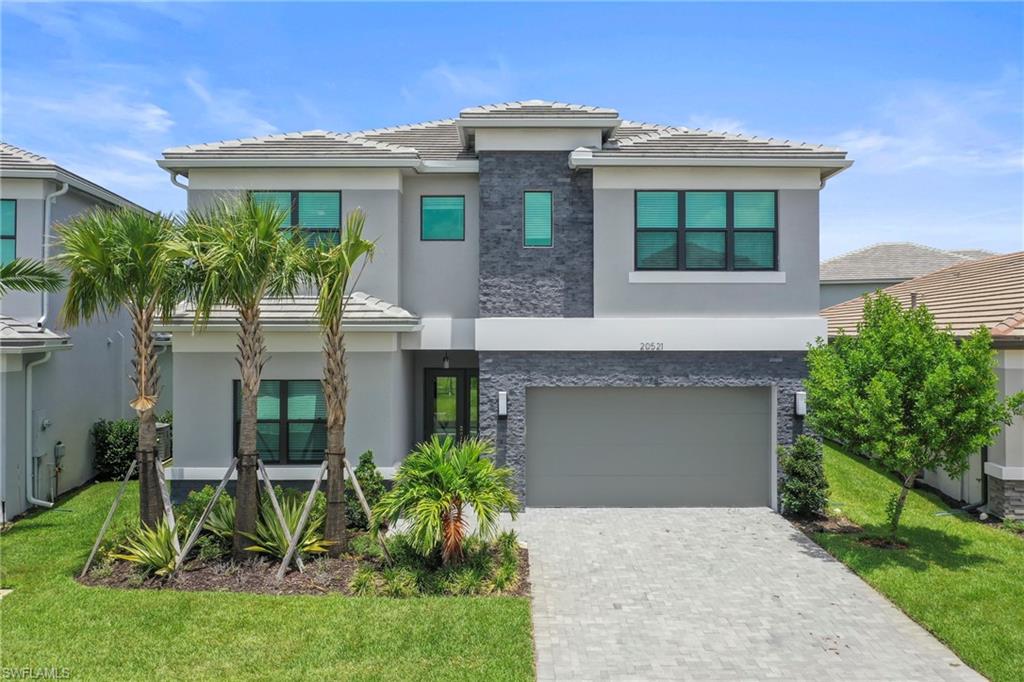 Welcome to this beautifully designed Denali model in the highly desirable RiverCreek community of Estero. This spacious two-story home features 4 bedrooms, 4 full bathrooms, and a versatile upstairs loft, offering a bright, open layout that blends modern style with everyday functionality.
A paver driveway and 2-car garage provide excellent curb appeal, while the thoughtfully designed interior is filled with natural light. The gourmet kitchen is the heart of the home, featuring stainless steel appliances, a gas cooktop, wall oven, large center island, walk-in pantry, and abundant cabinetry with under-cabinet lighting, making it ideal for entertaining and daily living.
The spacious primary suite offers a peaceful retreat with a tray ceiling and a spa-inspired en-suite bathroom complete with separate vanities, a soaking tub, and a glass-enclosed shower. Three additional bedrooms, three full guest bathrooms, and the upstairs loft provide flexible space for family, guests, or a home office. Additional features include solid flooring throughout, a second-floor laundry room, impact-resistant windows and doors, and a screened-in lanai perfect for enjoying the Florida lifestyle.
Residents of RiverCreek enjoy an impressive collection of resort-style amenities, including a clubhouse, community pool, fitness center, tennis courts, pickleball, bocce, basketball, bike and jog paths, playground, business center, BBQ and picnic areas, and more.
Ideally located in the heart of Estero, this home is just minutes from Coconut Point Mall, Miromar Outlets, Publix, I-75, RSW International Airport, major medical centers, schools, restaurants, churches, and some of Southwest Florida's finest shopping, dining, and entertainment.