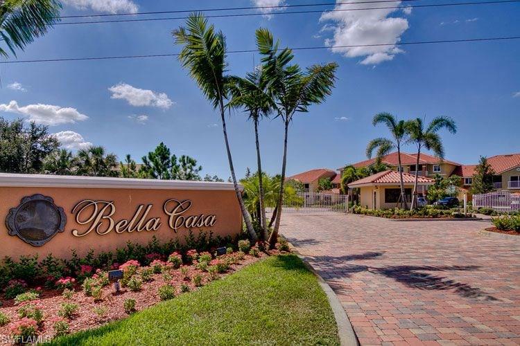Once you drive through the gated entry, the community hints of a warm Mediterranean style that flows through the architecture, amenities and the two picturesque lakes. The community hosts such amenities as a Town Center with a club room, state-of-the-art fitness center, an outdoor living room under truss with a two-sided fireplace, and a resort style pool, and spa, In addition, you will find lighted tennis courts, community garden, and a butterfly garden.  Walk to your private liana from your spacious Master Bedroom.  All kitchen appliances, including the washer and dryer are included. Living area is located on the second floor.  Bella Casa is only minutes from Fort Myers International Airport, shopping, dining, golfing, entertainment, and even the world reknown beaches of Sanibel. The community is conveniently located 3-miles West of I-75 on Plantation Road. Visit Bella Casa to see the quality you deserve and a community to call home.