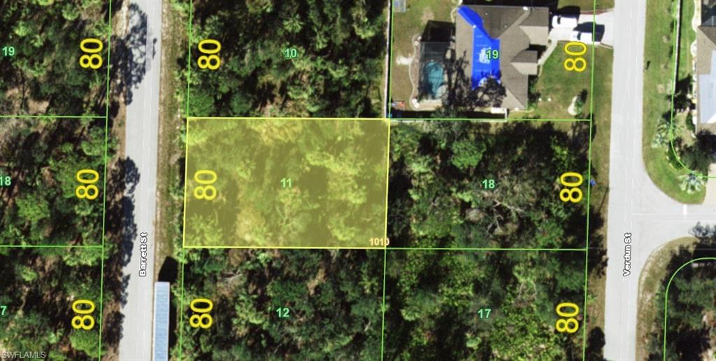 Build your Florida dream home on this 80' x 125' residential lot in Port Charlotte. This approximately 0.23-acre / 10,019 SF parcel is identified in public records as a rectangular lot with paved road access, no HOA, and a stated current use of single-family residential. Public listing data also indicates no deed restrictions. Conveniently located near shopping, dining, schools, and everyday services in the greater Port Charlotte area, this homesite offers a solid opportunity for a primary residence, seasonal home, or investment build.