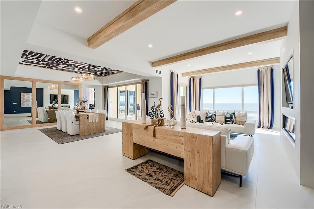 Experience the pinnacle of coastal luxury in this fully renovated and meticulously designed 3-bedroom, 3.5-bath residence in the prestigious Maderia on Marco Island. Spanning 3,359 sqft of refined interiors, this beachfront sanctuary boasts breathtaking panoramic views of the Gulf and a rare combination of sophistication, comfort, and convenience.
Renovation completed in 2023 with no expense spared, this turnkey residence is being offered fully furnished with high-end finishes, custom millwork, and designer furnishings throughout. Each spacious bedroom features its own ensuite bathroom, creating a private retreat for family and guests alike.
Two expansive balconies invite seamless indoor - outdoor living, ideal for morning coffee, sunset cocktails, or simply soaking in the tranquil sounds of the surf.
Located in one of Marco Island's most exclusive beachfront communities, The Madeira, residents enjoy an amenity-rich lifestyle with:
-Pickelball & tennis courts
- A stunning resort-style pool and spa
- Clubhouse with theater room, billiards, and
fitness center
- guest suites available to rent on site
- 24-hour gated security
- Direct access to the white sands of Marco
Beach
All this just steps away from the JW Marriott and world-class dining and entertainment.
Don't miss this rare opportunity to own a move-in ready masterpiece on the Gulf.
Schedule your private tour today!