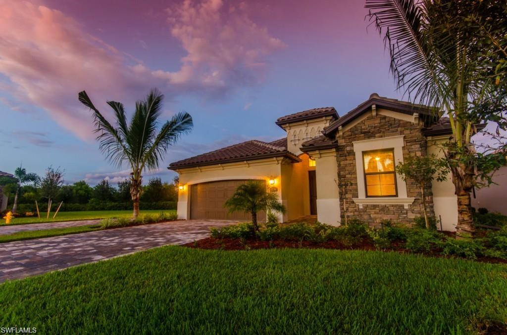 Luxury Living in Treviso Bay – This is Your dream GOLF home in the prestigious Treviso Bay community of Naples, where luxury meets lifestyle! This 3-bedroom + den, 3-bathroom home offers 2,032 sq. ft. of impeccably designed living space, featuring the highly sought-after Sophia model—a rare gem that maximizes functionality without sacrificing elegance. Step inside to discover an open-concept layout with high-end finishes, a spacious great room, and a chef’s kitchen perfect for entertaining. The den provides flexibility for a home office or extra guest space. Outdoors, your private oasis awaits! Relax by the heated pool and spa, host gatherings in the expansive lanai, and enjoy breathtaking lake or preserve views. As a golf-included property, you’ll have full membership to Treviso Bay’s TPC golf course, one of Naples’ finest. TPC Offers a range of benefits such as Access to 30+ Premium Golf Courses WorldWidePlus, with resort-style amenities—including a grand clubhouse, fitness center, spa, tennis courts, and multiple dining options—you’ll experience the best of resort living. Located just 5 miles from downtown Naples and the pristine beaches, this home offers the perfect blend of exclusivity and convenience. Don’t miss this rare opportunity to own a stunning home in one of Naples’ most coveted communities. Don't settle with a Social Membership when you can buy this home and have unlimited access to the 18-hole TPC/PGA Designated championship golf course, crafted by Arthur Hills and part of the PGA Tour's acclaimed TPC Network of Clubs.