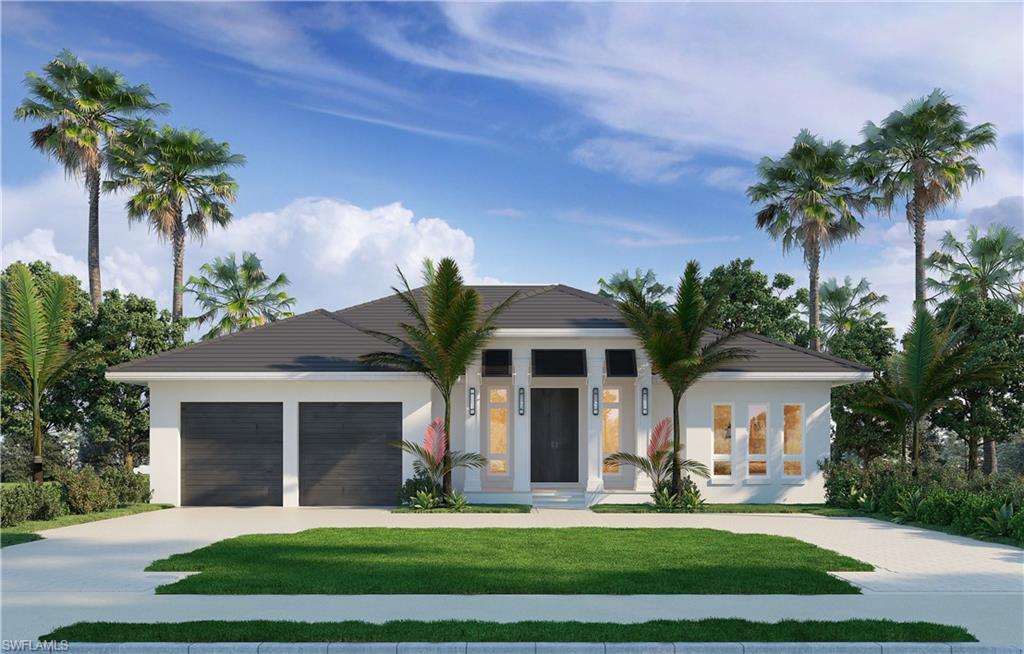 This Royal Harbor home is being built to the upmost quality with the end-user in mind and no detail is being overlooked. Anderson 400 Series windows. Legno Bastone wide plank wood flooring. Oversized 2 car garage. Circular paved driveway. Custom ceiling designs. Linear vents. Custom cabinetry. Thermador appliances. Oversized gas-heated pool and spa with western exposure. Outdoor fireplace & kitchen with gas grill. Roll-down shutters and screens. Boaters will love the deep water canal with quick access to the Gulf. Downtown Naples' world renowned shops, restaurants and white sandy beaches are just minutes away.