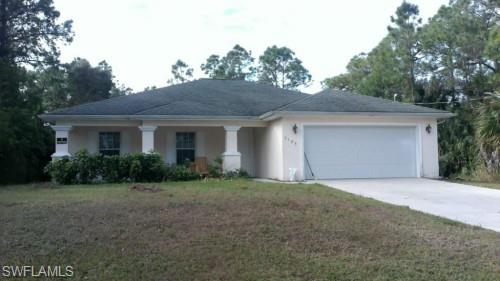 Welcome to this beautifully maintained 3-bedroom, 2-bath home offering 1,458 square feet of comfortable living space in a growing area of Lehigh Acres. Built in 2007, this home features a desirable split-bedroom floor plan designed for both privacy and functionality. Step inside to find a bright and inviting living area, spacious kitchen with ample cabinet and counter space, and a dining area perfect for everyday living and entertaining. The primary suite offers a private retreat with an en-suite bath and generous closet space. Enjoy peace of mind with major updates already completed, including a roof, A/C system, and water heater replaced within the last 3–5 years. These valuable improvements help reduce maintenance concerns and provide added confidence for years to come. Situated on a generously sized lot, there is plenty of room for outdoor entertaining, gardening, pets, or future additions. Conveniently located near schools, shopping, dining, parks, and major roadways, this home offers easy access to everything Southwest Florida has to offer. Whether you're a first-time homebuyer, growing family, seasonal resident, or investor, this move-in-ready property presents an excellent opportunity to own a well-cared-for home with modern updates. Schedule your private showing today!