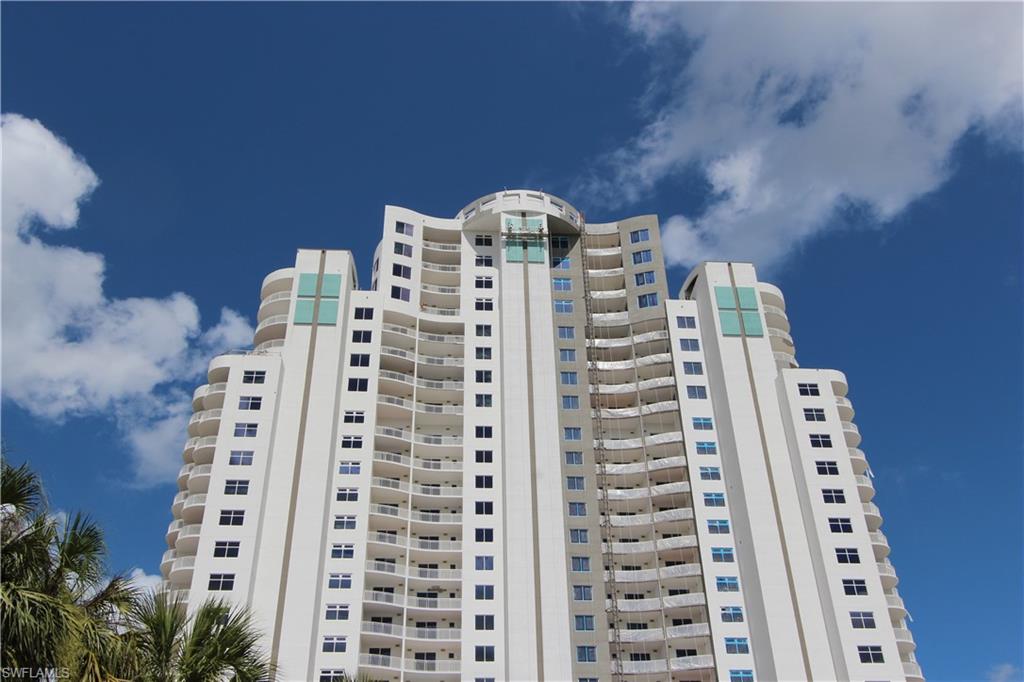 Bonita Bay’s finest high-rise living, giving you a view to call home with glistening Estero Bay and Gulf of Mexico sunsets.  This lavish residence, embracing private elevator foyer to double door entries of flowing open floor plans brimming with finishes beyond the normal standards of elegance and sophistication.  At approximately 4590 square feet, with ceiling heights at 11 feet 4 inches, this residence embraces top of the line Thermador gas-cooking appliances and floor to ceiling sliders framing endless views off your 3,354 private extended terrace with glass railings and screened terrace furnished with your very own built-in gas grill.  This four bedroom, den, and four and half bath residence hosts your modern cream kitchen blending seamlessly with upgraded porcelain tile through main living area. Amenity package to include, but not limited to: a resort style pool, billiard & event rooms, fitness center, private movie theater, guest suites, and His & Her spa and massage rooms, all just one short ride down your elevator.  Adorned with a rooftop terrace complete with grills and bar.  This residence comes with a two car garage, extra parking space and two AC storage units.