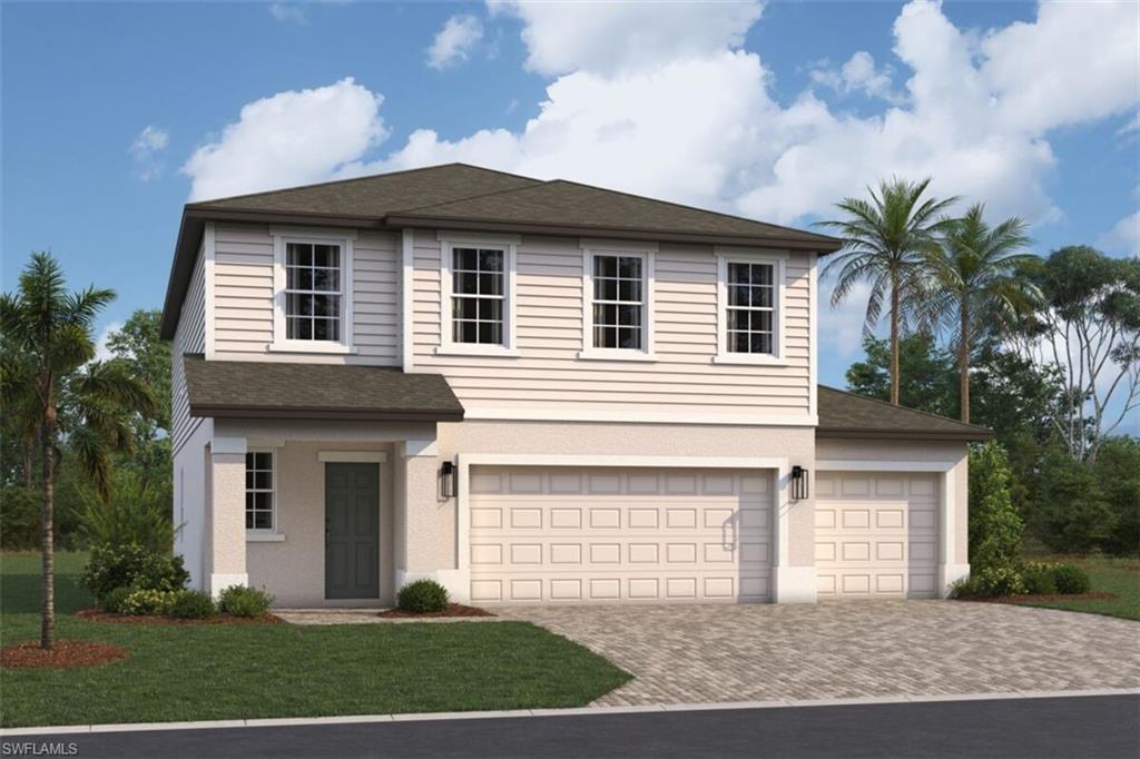 Designed with space, style, and flexibility in mind, the Sanibel is the perfect place to call home. This beautifully crafted two-story new construction home offers 5 bedrooms, 2.5 bathrooms, a versatile loft, and a spacious 3-car garage, providing plenty of room to live, work, and entertain. The open-concept layout is centered around a gourmet kitchen featuring an oversized island, designer finishes, and plenty of prep and gathering space, flowing seamlessly into the dining area and expansive great room. Upstairs, the private primary suite offers a relaxing retreat with a generous walk-in closet, while the loft provides the perfect flex space for a media room, playroom, or home office. Step outside to the covered lanai and enjoy peaceful lake views, creating the perfect setting to relax, dine, or entertain year-round. Enjoy resort-style living in TurnLeaf with exceptional amenities including a clubhouse, resort-style pool, fitness center, pickleball courts, walking trails, and more. Conveniently located just minutes from historic downtown Punta Gorda, Charlotte Harbor, waterfront dining, shopping, golf courses, and endless outdoor recreation, this community offers the very best of Southwest Florida living. (PID-422309326067)
