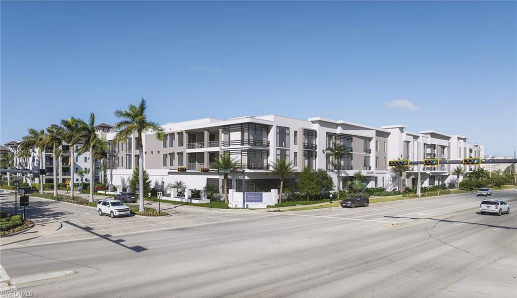 One or more photo(s) has been virtually staged, AI generated or rendered.  One or more photo(s) has been virtually staged, AI generated or rendered. Welcoming Owners in 2026! The newest jewel in the Naples Square collection. Fifteen boutique luxury residences embodying the pinnacle of designer living. Floor plans boasting 2,693 – 5,711 square feet of living space, each with contemporary open designs and the finest in luxury finishes – with state-of-the-art appliances and designer cabinetry, premium hardware and exquisite flooring. Two-to-five-bedroom offerings with an expansive lap lane pool, spa, fire table, and outdoor entertaining and grilling areas. Come inside to a beautifully designed Social Room and Fitness Center with tranquil Yoga Room. You'll find ample space in each residence with 11'4' ceilings, spacious private terraces with gas grills, and exclusive rooftop terraces for residences located on the third floor. Each residence has a private garage located within a secure parking entry.