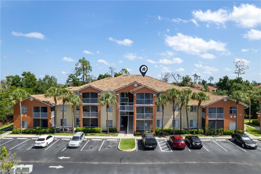 Discover Tuscany Gardens living in this delightful third-floor condo. Boasting 2 bedrooms and 1 bathroom, this space offers a tranquil escape for everyday living, or would make a great income producing property. Enjoy the lush landscaped view from your private balcony, where every glance is a breath of fresh air. No need to worry about storage, outside of your unit, there's a space for all of your "extras!" This condo is just footsteps from the clubhouse, pool, spa, fitness center, and tennis courts. LOW HOA FEES & PET FRIENDLY. Convenience meets comfort in this highly sought-after Fort Myers location, minutes from 41 and I75. Call today for your private showing!