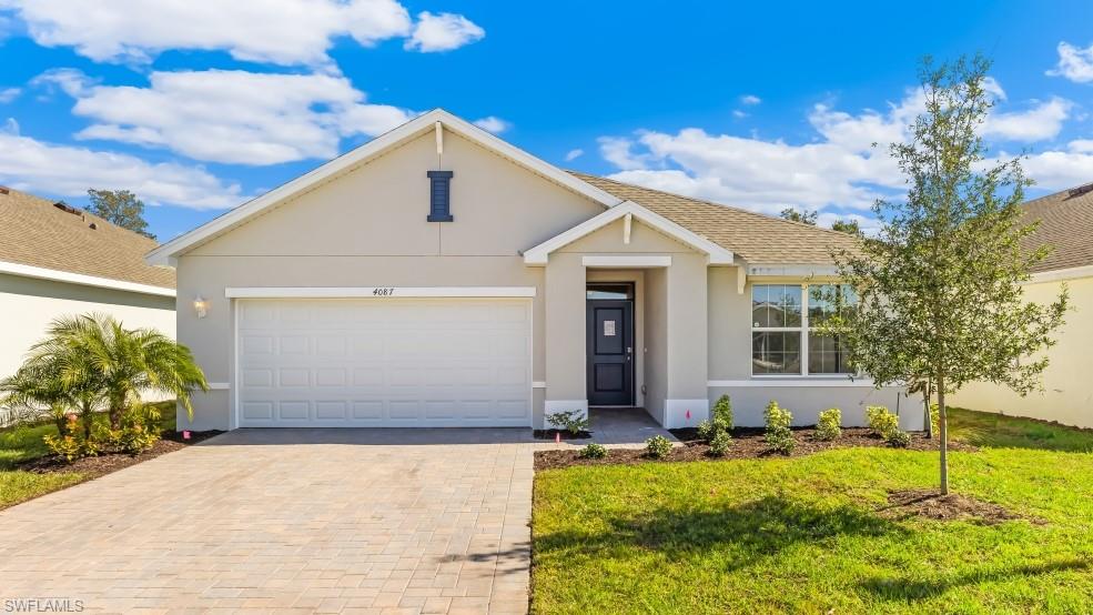 The Aria floorplan at Bentley Crossing is a 1,672 square foot home with 3 bedrooms, 2 bathrooms, and a two-car garage. It boasts many contemporary features and an open-concept design to enhance the modern feel of this home. The kitchen includes a large island perfect for bar-style eating or entertaining, a pantry, and plenty of cabinets and counter space. The well-appointed kitchen comes with quartz countertops, stainless steel appliances, and shaker-style cabinets. The dining room and living room both overlook the covered lanai, which is a great area for relaxing and dining al fresco.