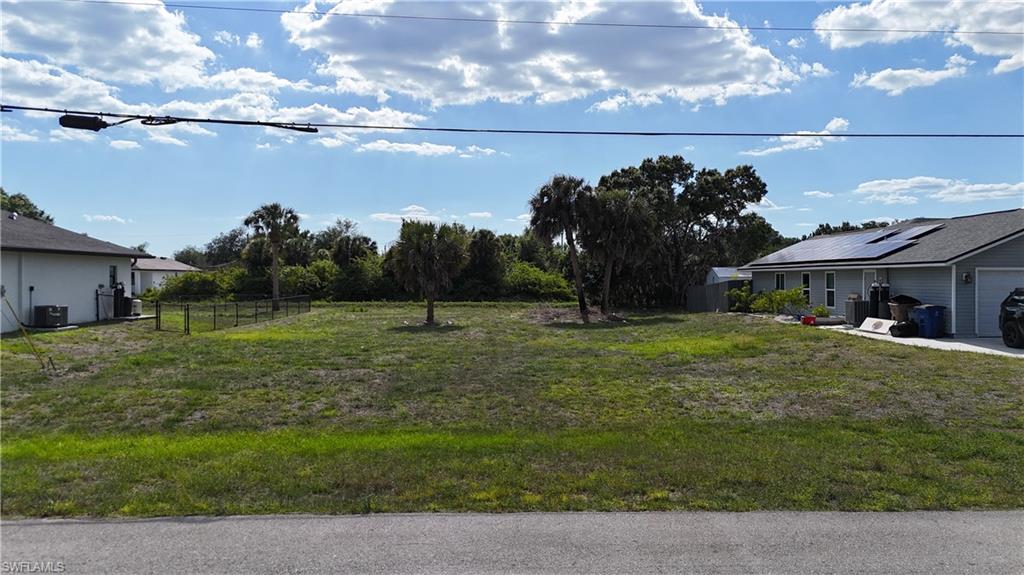 Welcome to your next CLEARED vacant lot ready for your next newest construction project! Total Creative Freedom (No HOA): One of the biggest perks of this property is the absence of an HOA. Say goodbye to monthly fees and restrictive rules. Whether you want to build a modern masterpiece, a cozy cottage, or park your boat and RV, this lot offers the flexibility that gated communities simply can't match.
Ideal Dimensions: With over 0.24 acres (10,541 sq. ft.) of space, you have plenty of room for a spacious home, a private pool, and a lush Florida garden.
Established Neighborhood: Located in a developing area with several new construction homes nearby, ensuring a fresh and growing community feel.
The Lifestyle & Location
Water & Nature: You are just minutes away from the Caloosahatchee River, a haven for boating, fishing, and sunset views. Nature lovers will also enjoy being close to the Calusa Nature Center & Planetarium.
Urban Convenience: Enjoy the best of both worlds—quiet residential living with quick access to Historic Downtown Fort Myers. Explore the charming boutiques, galleries, and award-winning dining that make the River District a local favorite.
Beach Access: Ready for a salt-air Saturday You are a straightforward drive from the world-famous white sands of Fort Myers Beach and the shelling paradise of Sanibel Island.
Family & Education
Convenience is key for families. This property is situated within the Lee County School District, with several highly-rated options nearby:
River Hall Elementary School (approx. 2 miles)
Harns Marsh Middle School (approx. 2.6 miles)
Riverdale High School (approx. 2.4 miles)
Development Ready
Address: 6045 Tabor Avenue, Fort Myers, FL 33905
Zoning: Residential
Utilities: Area typically serviced by well and septic, giving you independence from municipal water/sewer bills.
Take a drive and see your next cleared lot ready to build on today!