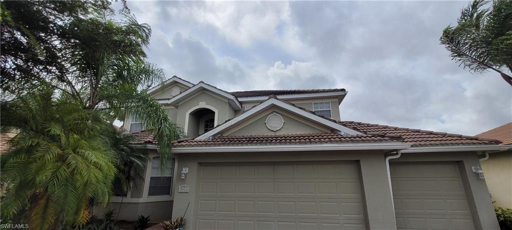 Beautiful 5 bedroom, 3 bath, 3 car garage two-story home situated on a nice lot with room for a pool. The kitchen boasts an eat-in area, granite counters, breakfast bar, 42" wood cabinet. There is a formal dining room/living room and a separate family room. The master suite has a walk-in closet and the bathroom has double sinks, a shower, and a tub. Accompanying the master suite on the second floor are 3 bedrooms, a bathroom, and the laundry room. 
On the 1st floor, there is a guest bed and bathroom. 
Seller's are installing a NEW tile roof! 
Stoneybrook features wonderful amenities with a fitness center, aerobics room, children's playroom, game room, library, conference room, kitchen, heated pool, spa, kiddie pool, toddler playground, basketball courts, tennis courts, pickleball courts, volleyball court, in-line hockey rink & baseball field.
There are also two Publix shopping centers, gas stations, and several restaurants in and around Gateway. 
Fees are one of the lowest at $496/qtr