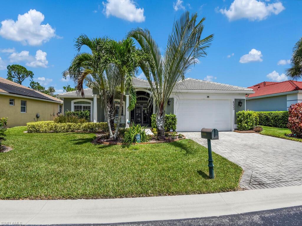 Welcome to this beautifully kept single family home located in Forest Park! This 3 bedroom 2 bathroom home is full of great improvements such as a brand new air conditioning unit in 2021, storm smart shutters on the lanai and front door, hurricane impact windows throughout the house, brand new roof in 2018, and more! As you approach the house, you will notice the screened in front entry way and upon entering the home you will be welcomed by the large open living area and the peaceful view of the lake through the sliding glass doors. The kitchen features quartz countertops, a nice size pantry, and a kitchen peninsula that can host up to four bar stools. The master suite offers private access to the lanai, two large walk-in closets, a free standing bath tub to relax in, two updated vanities, a walk-in shower, and an extra linen closet. Each room in the house is decorated with white plantation shutters. The two car garage has ceiling racks and cabinets for extra storage, and the attic is fully insulated with a solar attic fan which helps to keep the electric bill down in the hot summer months. Enjoy spending time on the screened in lanai with a gorgeous view directly down the lake.