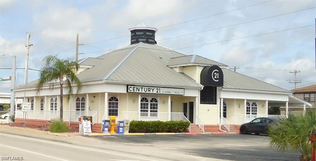 One of the most desirable locations in Cape Coral is now up for sale. Almost 7,000 sqft of office space sitting on just over a half an acre of land at the corner of Cape Coral Pkwy and Skyline Blvd. Lee County traffic reports there is an average of more than 30,000 cars per day passing through the intersection. Building has access via turn lane on Cape Coral Pkwy and also has access from Skyline Blvd through alley on the north side of the building. First floor has 17 private offices and two conference rooms, 2 bathrooms, large breakroom area, a beautiful expansive lobby with sitting area and reception space. Second floor is open space with 2 bathrooms and a kitchen area. Great opportunity for a corner lot on Cape Coral Pkwy. Beautiful building with Endless possibilities for this location.