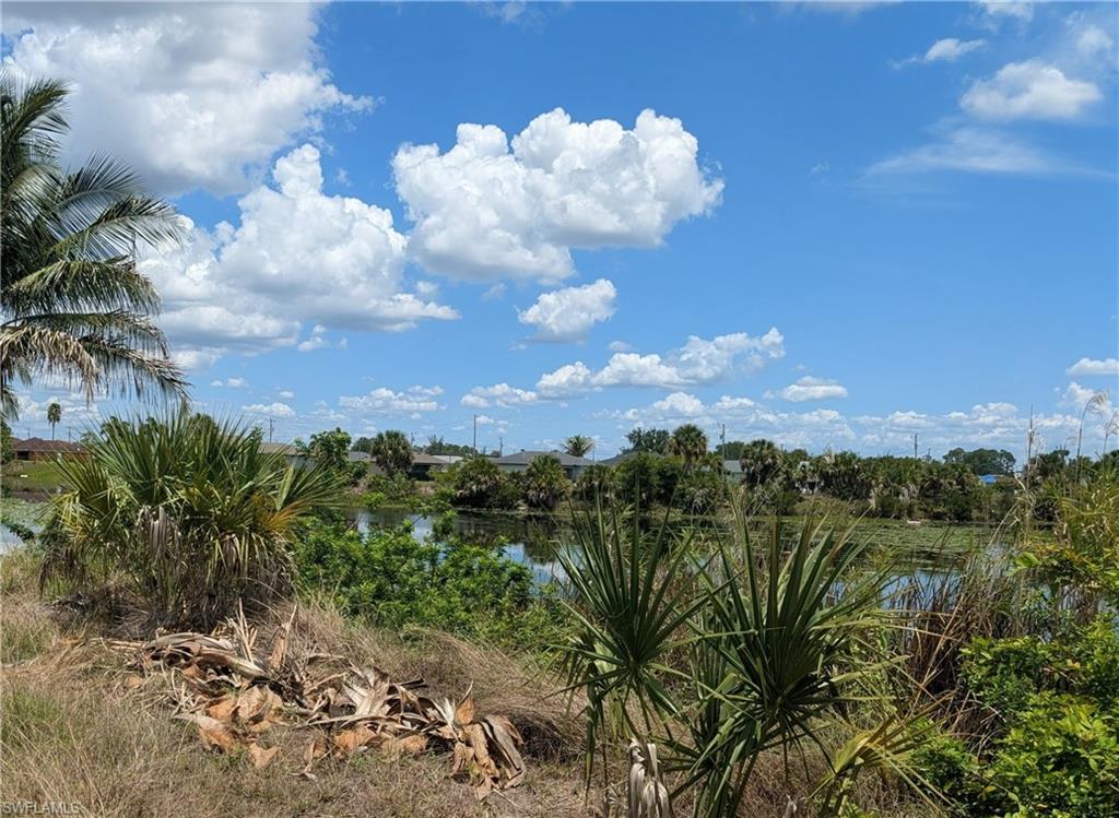 Build your new home on this beautiful waterfront lot (.24 acres) in NE Cape Coral with wide freshwater canal views where you can cruise down the canal & enjoy fishing, scenery, & relaxation.  Newer upscale homes are already located nearby.  Cape Coral, Florida, is famous for its over 400 miles of navigable waterways—the most extensive canal system in the world.  Located in Southwest Florida, this boater's paradise offers unique waterfront living, outdoor recreation, and a  suburban lifestyle.  Cape Coral Parks and Recreation is extremely active and provides services for citizens and visitors throughout the City. Consisting of more than 39 locations (1,595 acres), the Department features waterfront parks, playgrounds, athletic complexes, community centers, tennis amenities, a youth center and skate park, boat ramps, and several public golf courses.