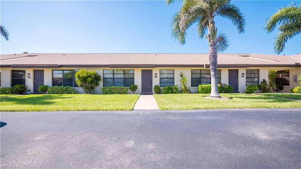 MOTIVATED SELLER OFFERING THIS UPDATED CONDO THAT IS MOVE IN READY, AND AT AN INCREDIBLE PRICE w/LOADS OF UPDATES: STAINLESS STEEL APPLIANCES, MODERN TILED BACKSPLASH, LUXURY VINYL PLANK FLOORING IN KITCHEN/LIVING/DINING, CARPET IN BEDROOMS, PAINT, LIGHTS & FANS THROUGHOUT, FRAMED MIRRORS IN THE BATHROOMS, NEWer ELECTRIC PANEL & NEWer WASHER & DRYER, TOO! HVAC is 4 years old. Neat as a pin and clean as a whistle 2/2 condo in Carleton Place Condos in Cape Coral. This sweet little condo sits right across the street from a beautiful saltwater canal. No IAN, HELENE OR MILTON flooding. Adjacent to the clubhouse w/community room, pool, grilling and gathering areas. Spacious kitchen, separate dining room, spacious living and bedroom areas. HUGE walk-in closet in the Master Bedroom. Beautiful, landscaped views from large screened in lanai which is accessible from both bedrooms. 1 Assigned parking space just steps from your front door. MOVE IN READY! No pets. Housing for Older Persons. Great location and proximity to both mid-point and Cape Coral bridges, shopping, dining, entertainment and all things in SWFL! VERY COMPETITIVELY PRICED. MOVE IN READY!