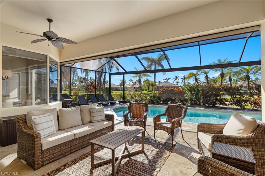 Experience luxury country club living in this beautifully remodeled estate home located within the prestigious Lexington Country Club. Offered fully turnkey furnished, this spacious single-family pool home is ready for you to move in and start enjoying the Southwest Florida lifestyle immediately.

Thoughtfully updated throughout, the home features wood-plank tile flooring, a designer kitchen with upgraded appliances, beautifully renovated bathrooms, stylish furnishings, and an integrated whole-home audio system. The expansive screened lanai with panoramic picture-window screening showcases breathtaking lake and golf course views, creating the perfect setting for morning coffee, evening cocktails, or entertaining guests.

Included with the lease is a full golf membership, providing access to Lexington Country Club's outstanding amenities, including championship golf, tennis, pickleball, bocce, fitness facilities, dining, and an active social calendar. Residents enjoy a vibrant, resort-style lifestyle within one of Fort Myers' most desirable gated country club communities.

This exceptional annual rental offers a rare opportunity to enjoy luxury living with full country club privileges in a beautifully appointed home.

Annual lease only. No short-term rentals permitted.