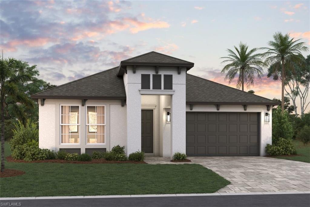 Discover the Spinnaker, where thoughtful design meets effortless Florida living. This beautifully crafted single-story new construction home offers 3 bedrooms and 2 bathrooms with an open-concept layout designed for both everyday comfort and entertaining. The beautifully appointed kitchen features an oversized island, walk-in pantry, and designer finishes, flowing seamlessly into the expansive great room and dining area. Privately situated at the rear of the home, the spacious primary suite offers a relaxing retreat with a generous walk-in closet and a spa-inspired en-suite bath. Step outside to the extended covered lanai and enjoy peaceful lake views, creating the perfect setting to relax, dine, or entertain year-round. Enjoy resort-style living in TurnLeaf with exceptional amenities including a clubhouse, resort-style pool, fitness center, pickleball courts, walking trails, and more. Conveniently located just minutes from historic downtown Punta Gorda, Charlotte Harbor, waterfront dining, shopping, golf courses, and endless outdoor recreation, this community offers the very best of Southwest Florida living. (PID-422309300081)