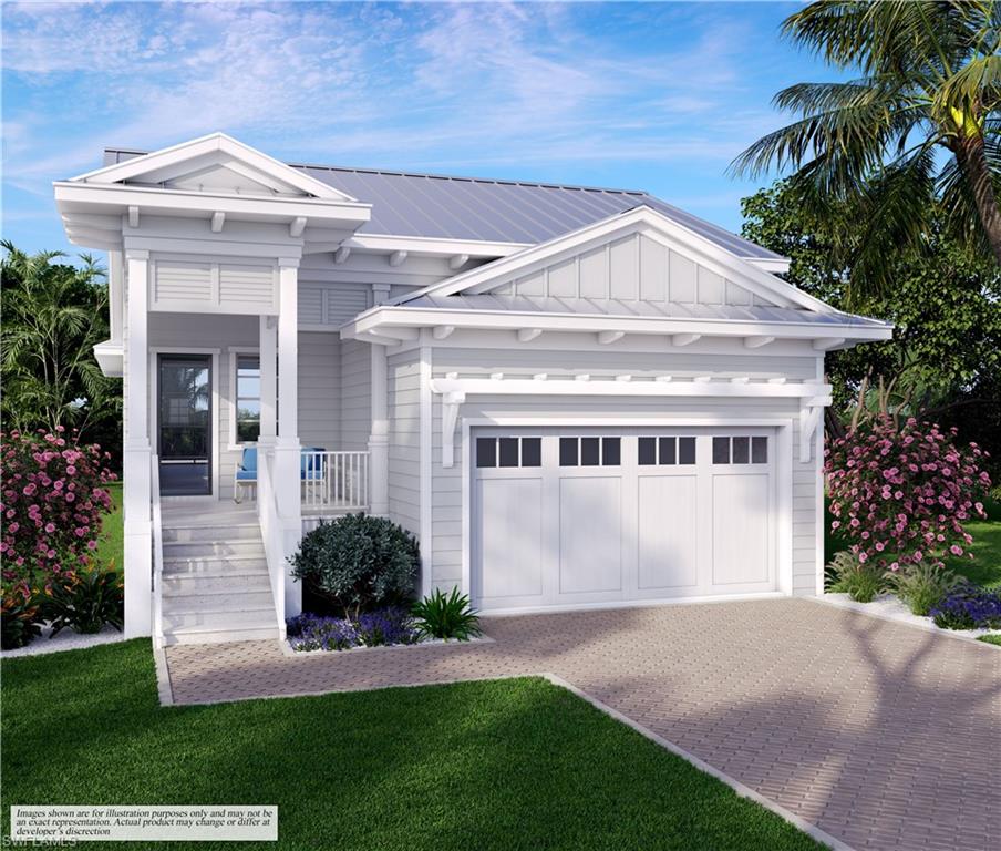 One or more photo(s) has been virtually staged, AI generated or rendered.

Custom Coastal Residence in the Bayshore Arts District

Perfectly positioned in Naples’ flourishing Bayshore Arts District, this exceptional custom-built coastal residence embodies refined Florida living with an effortless blend of sophisticated design, superior craftsmanship, and resort-inspired amenities. Just moments from Celebration Park, Naples Botanical Garden, marinas, waterfront parks, and the vibrant boutiques, galleries, restaurants, and entertainment of downtown 5th Avenue South, this remarkable residence offers an unrivaled lifestyle only minutes from Naples’ renowned white-sand beaches.

Thoughtfully designed to capture the timeless charm of an Old Florida cottage while incorporating the amenities and finishes typically reserved for much larger homes, this beautifully crafted residence offers an intelligently designed floor plan that lives far beyond its footprint. Every space has been carefully considered to maximize comfort, functionality, and effortless everyday living without sacrificing style or luxury.

The home features two spacious bedrooms plus a versatile den/study enhanced with a custom built-in queen Murphy bed, creating the perfect home office, media room, or private guest suite. The light-filled open-concept living area showcases exquisite designer finishes, elegant wood tray ceilings, and seamless transitions between indoor and outdoor living. At the heart of the home, the gourmet kitchen is appointed with premium propane gas appliances, custom cabinetry, generous preparation space, and an expansive island overlooking the dining area and great room—creating an inviting atmosphere for both intimate gatherings and sophisticated entertaining.

Step outside to your own private tropical sanctuary where Southwest Florida living truly comes to life. The resort-inspired outdoor living space features a heated saltwater pool and spa, an expansive covered lanai, a fully equipped outdoor kitchen, and a dedicated pool bath, creating an exceptional setting for year-round relaxation, alfresco dining, and entertaining family and friends.

Constructed with elevated concrete block construction and designed for exceptional durability, the residence features impact-resistant windows and doors, low-maintenance tropical landscaping, and quality finishes that provide lasting beauty and peace of mind. With no homeowners association, this property also offers outstanding flexibility as a full-time residence, seasonal retreat, or luxury vacation rental investment.

Combining the warmth and character of classic Old Florida architecture with the comforts and conveniences of modern luxury living, this move-in-ready coastal retreat presents a rare opportunity to own a distinctive home in one of Naples’ fastest-growing and most desirable waterfront communities.

Thoughtfully crafted and scheduled for completion in Fall 2026.
