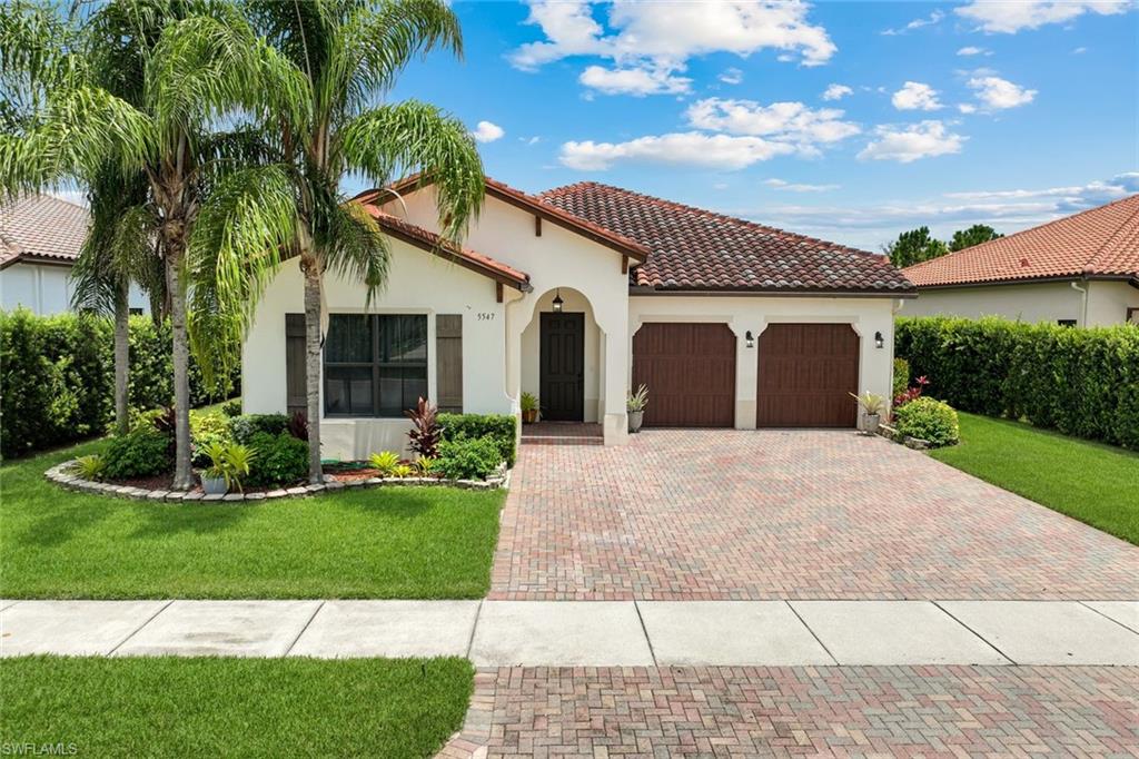 Welcome to your own private paradise in the highly sought-after Maple Ridge community of Ave Maria! Perfectly situated on a premium cul-de-sac lot, this beautifully upgraded Almaden model offers 3 spacious bedrooms, 3 full bathrooms, a private den, formal living and dining areas, and over 2,400 square feet of thoughtfully designed living space. From the moment you step inside, you'll appreciate the elegant finishes, designer paint selections, tray ceilings, and an open-concept layout that's ideal for both everyday living and entertaining. The chef-inspired kitchen is the heart of the home, featuring a large center island, granite countertops, stainless steel appliances, abundant cabinetry, and generous prep space. Step outside to your own tropical retreat where professionally landscaped grounds, an oversized gazebo, and an expansive backyard create the perfect setting for morning coffee, evening cocktails, or weekend gatherings with family and friends. With exceptional privacy and room to relax, this outdoor oasis truly sets this home apart. The luxurious primary suite offers a peaceful escape, while the split-bedroom floor plan provides comfort and privacy for family or guests. A versatile den makes an ideal home office, media room, or flex space to fit your lifestyle. Living in Maple Ridge means enjoying resort-style amenities including a spectacular clubhouse, zero-entry pool, fitness center, sauna, pickleball courts, dog park, playground, social rooms, and more. Just minutes from parks, shopping, dining, golf, Ave Maria University, and year-round community events, you'll experience one of Southwest Florida's fastest-growing and most vibrant communities. This exceptional home combines luxury, comfort, and the Florida lifestyle you've been dreaming of. Schedule your private showing today and discover everything 5547 Ferrari Avenue has to offer!