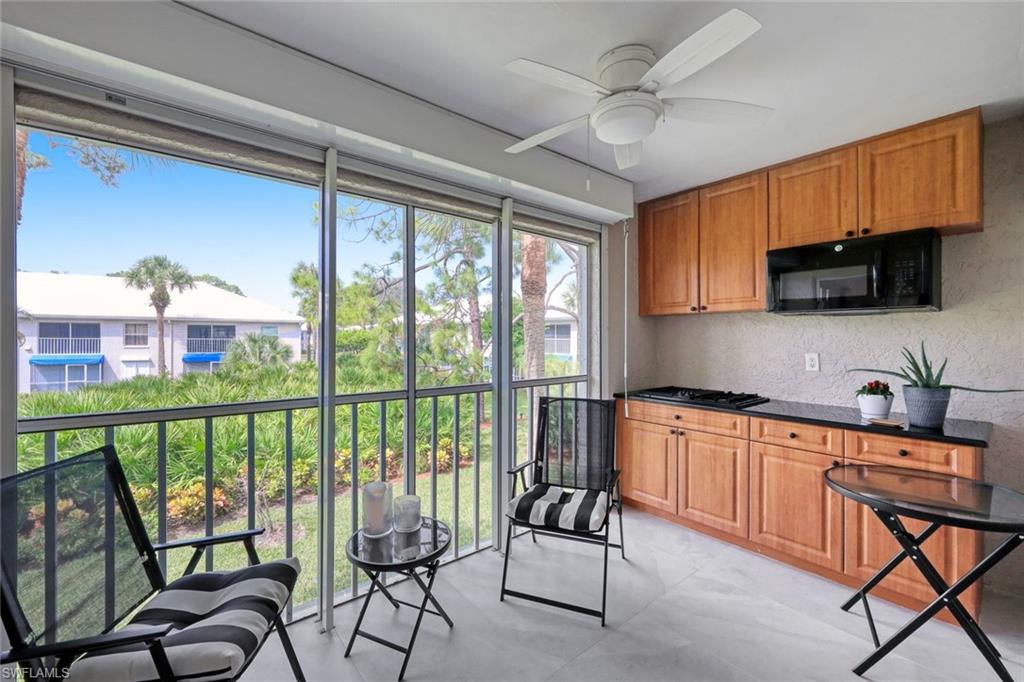 LOCATION ,LOCATION ,LOCATION Is what this beautifully refurbished apartment is all about. One minute walk to Pavilion Plaza, 5 minute walk to the Mercato. Both with an abundance of restaurants, bars with live music, shops cinemas, beauty salons and Bank of America. Ditch the car if you wish for this vacation. There is however a covered car port for one car and guest parking spots. The pristine Vanderbilt Beach is just over one mile away, straight down the street as is the recently renovated Ritz Carlton.. The apartment has new large tile flooring (4ft x 2ft)and is newly painted. All new furniture, bed, bedding and mattresses. It has a contemporary vibe and super comfortable...yours to enjoy in this sought after part of Naples.
