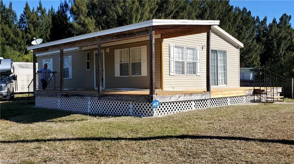 POSSIBLE SELLER FINANCE NO HURRICANE DAMAGE NEVER FLOODED {{Enjoy watching osprey, eagles, and pelicans from this 2 bedroom, 2 bathroom manufactured home on oversized lot. Up to code, sustained no hurricane damage, ready for you to move right in! Includes fully applianced kitchen and laundry closet includes washer and dryer. Large shed and two 30 amp RV hook ups on property. Fence posts are in, customize with your own panels. Voluntary HOA. Membership allows use of a brand new SALTWATER POOL, concrete boat ramp with GULF ACCESS, clubhouse with numerous activities including but not limited to bingo and exercise classes. $150 per year.