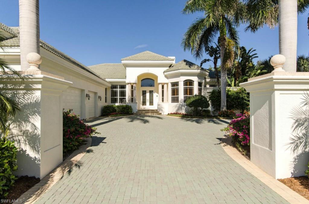 Beautiful 4 bedroom plus den, 4.5 bath home located in Ibis Cove and situated on a gorgeous lake lot. Great flowing floor plan with spacious and private rooms throughout including two guest suites on the first floor and a large bonus room/bedroom with sun deck that overlooks the wide lake views on the second floor. A wonderfully appointed and open kitchen adjoins with the breakfast nook and family room which all generously give way to an impressive outdoor living space through fully pocketing sliding glass doors. Newly designed outdoor kitchen and bar area provides the perfect setting for outdoor entertaining with plenty of covered seating for dining and lounging. This home has never been offered on the market and will not last long. Additional features include three car garage, crown molding throughout, coffered or tray ceiling details in nearly every room, granite counters, gas fireplace, gas-heated pool, neutral décor and so much more. Enjoy all of the amenities that Bonita Bay has to offer with 5 golf courses, private beach, tennis and fitness centers, marina with direct access to the Gulf of Mexico and miles of walking and biking paths.