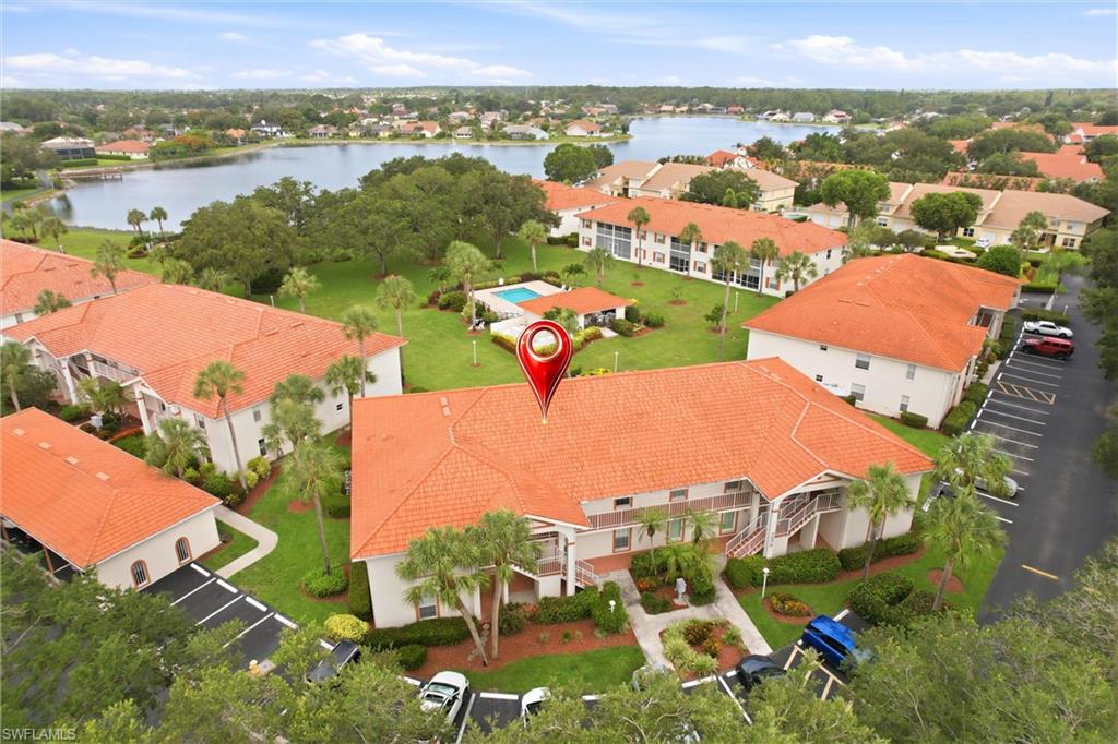 Beautiful 2 bedroom, 2 bathroom second-floor condo with stunning lake, pool, and park-like views in one of Naples' most desirable communities. This light and bright residence features a spacious floor plan, tile flooring throughout, generous storage, and an abundance of natural light. For added peace of mind, the screened lanai is equipped with roll-down storm shutters, while the front windows are protected with storm panels.
Residents enjoy access to two clubhouses, multiple pools and spas, tennis courts, a fishing pier, and scenic walking paths around the community's lakes. Ideally located just minutes from Downtown Naples, 5th Avenue South, the Naples Pier, and Gulf beaches, with shopping, dining, and everyday conveniences nearby. Whether as a seasonal retreat or year-round residence, this well-maintained condo offers an exceptional combination of location, amenities, and value.