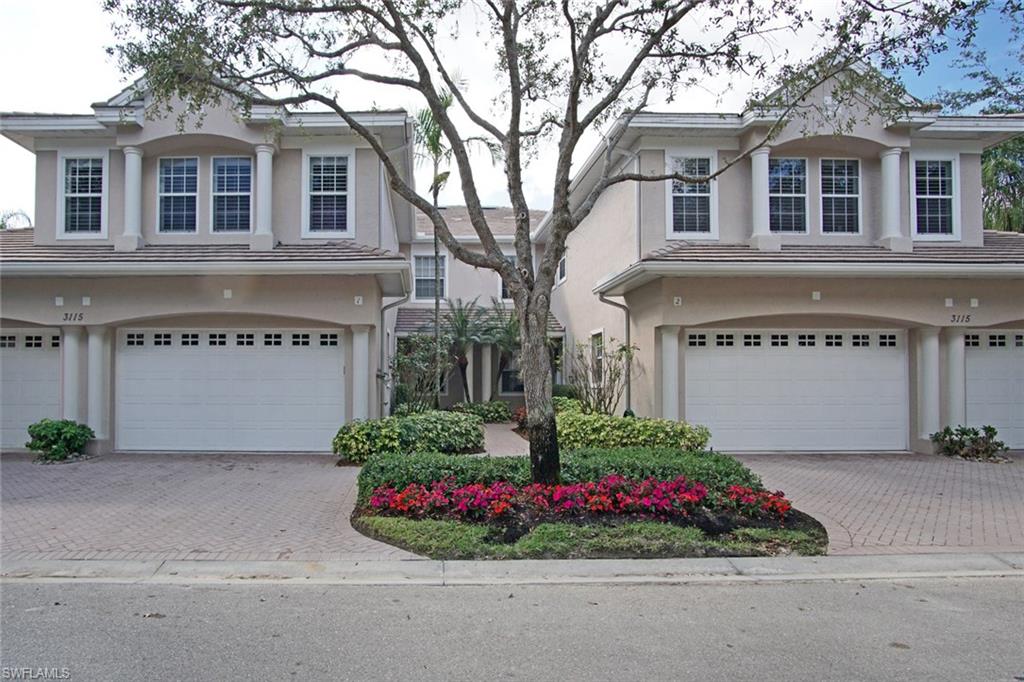 This charming First Floor Coach Home offers 2 bedrooms plus den and bonus  room, a Bright Kitchen with Island, Walk in Pantry, Breakfast Area and large Storage Closet. Morning coffee can be enjoyed at the glassed in lanai with Sliding glass doors at the outer peirmeter offering protection from the occasional inclement weather. This is a condo that feels more like a single family home with Large Windows & High Ceilings. If you ae looking for some private time, retreat to the den/home office and relax.  The master suite features a large bath with separate tub and shower, Large Walk In Closet and sitting area.  The Guest Suite and Second full Bath are Completely Private.  The Laundry room is very spacious. Kensington is conveniently close to Shopping, Dining, Night Life and Southwest Florida's White Sandy Beaches.  You can participate in different membership levels, from Social to Golf, your choice of Full Golf Membership, Individual Golf Membership, Preview Membership, Sports Membership, Social and/or Executive Golf Membership.   Don't Miss the Opportunity to view this Coach Home before you make that final decision!