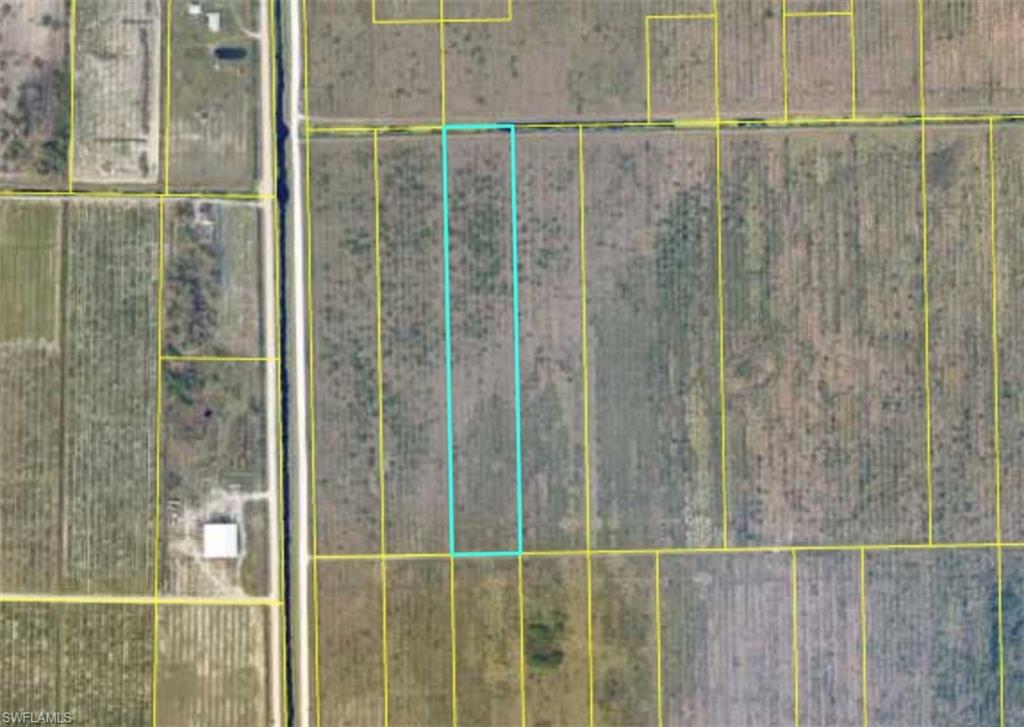 10+/- Acres  in Gerber Groves Section 2. This property backs up to a canal which can be used for irrigation. Great place for a home, farm or getaway. There are lots of tropicals being grown in this area now...mangos, guavas, lychees, longans, dragon fruit, and passion fruit, as well as bamboo and palms for investment purposes. The property was recently cleared except for oaks and cabbage palms, and was disked. The property is in the Gerber Water District. A tax is collected for the district by the Hendry Co Tax Collector.