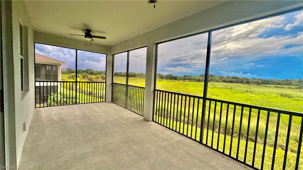 13 month FREE if you move in within the next 30 days! Discover the perfect blend of luxury, comfort, and nature in this stunning second-floor coach home located in the gated golf community of Babcock National, within the one-of-a-kind Babcock Ranch. This beautifully appointed residence features a spacious open layout with three bedrooms, two bathrooms, and a rare 2.5-car garage—perfect for extra storage or your golf cart. Wake up to breathtaking sunrise views over the Babcock Ranch Preserve, a serene and picturesque backdrop that enhances every morning. The home’s thoughtful details include a paved driveway and modern gas appliances, combining convenience with elevated style. Set within America’s first solar-powered town, Babcock Ranch offers an eco-conscious, golf-cart-friendly lifestyle surrounded by natural beauty and resort-style amenities. Residents of Babcock National enjoy an exclusive social membership, granting access to world-class amenities such as a resort pool, fitness center, tennis, pickleball, dining, and community events—all without the requirement of a full golf membership. Whether you’re walking, biking, or exploring the scenic trails that weave through this vibrant community, every day feels like a retreat. Enjoy the perfect balance of sophistication, recreation, and sustainability in one of Southwest Florida’s most sought-after neighborhoods. Rates and availability vary—contact us today to secure this exceptional Babcock National home with exclusive social membership access. Bundled Golf not available.