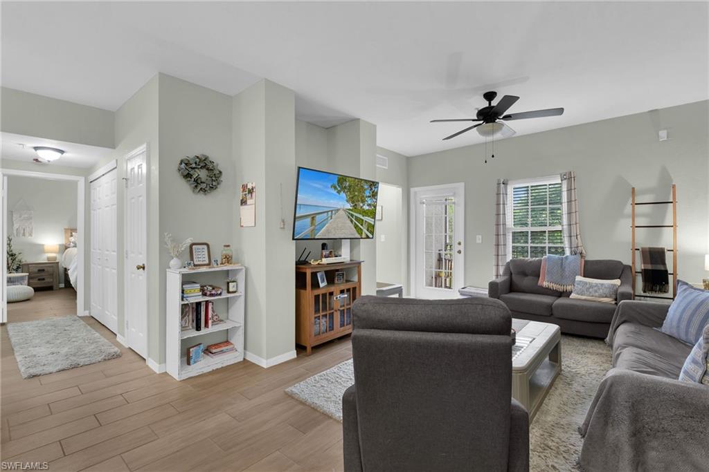 Welcome to this well-maintained 2-bedroom, 2-bath condominium in the highly desirable community of The Tides at Pelican Landing. Offering a comfortable and inviting living space, this residence is ideal for those seeking a low-maintenance lifestyle in one of Estero's most convenient locations. The interior has been thoughtfully cared for and provides a functional layout that feels both practical and welcoming. Recent updates include a new A/C system installed in 2022 and a new water heater in 2024, providing added value and peace of mind for the next owner. Residents of The Tides at Pelican Landing enjoy a variety of amenities designed to complement the Florida lifestyle, including a community pool and spa, tennis courts, sand volleyball, a fitness center, and more. Conveniently located near shopping, dining, entertainment, and Southwest Florida's beautiful beaches, the community offers easy access to everything that makes the area so desirable. Whether you're searching for a seasonal getaway, an investment opportunity, or a place to call home year-round, this inviting condo offers a wonderful combination of comfort, convenience, and community in the heart of Estero.