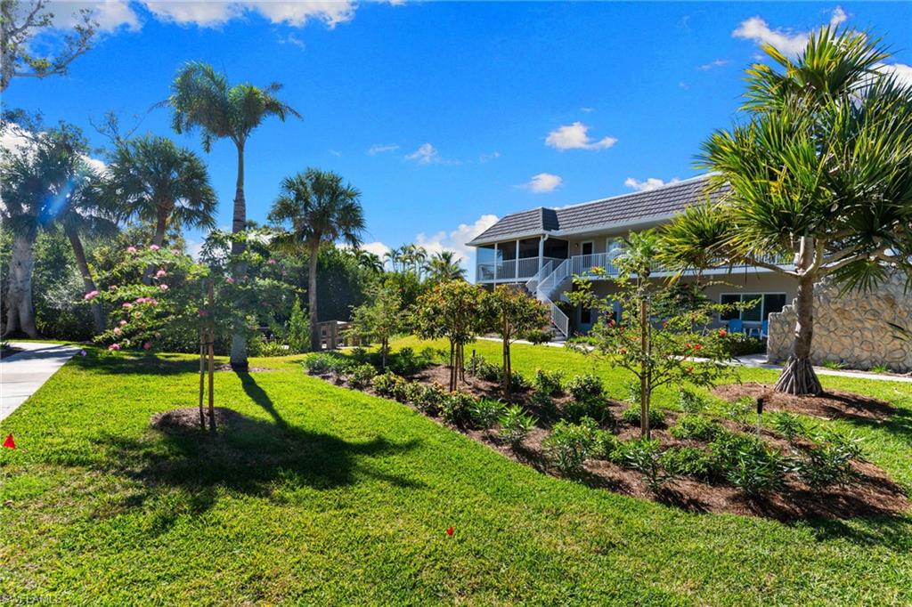 This beautifully renovated top floor two-bedroom, one bathroom condo is being offered fully furnished and turnkey, with a prime building location being closest to the canal!  Impact windows and sliders, as well as the bonus of a compact washer/dryer within this unit.  Super east end of the island location where you can walk across the street to Grama Dot's and the Sanibel Marina or down Periwinkle Way to several beach access points including Lighthouse Beach, Seagrape, Buttonwood, and next to Colony Beach Estates and Spoonbill off E Gulf Drive, as well as additional restaurants and shopping. Captains Walk features all new roofs, newly completed structural work, community laundry, beautiful new landscaping and docks between buildings to launch kayaks/canoes or boat pick up and drop off. Perfect as a year-round residence, seasonal or annual rental, or winter retreat!  Come to see for yourself and make this island condo your piece of paradise on Sanibel!  This is a pet friendly complex with owners allowed to have up to two pets!