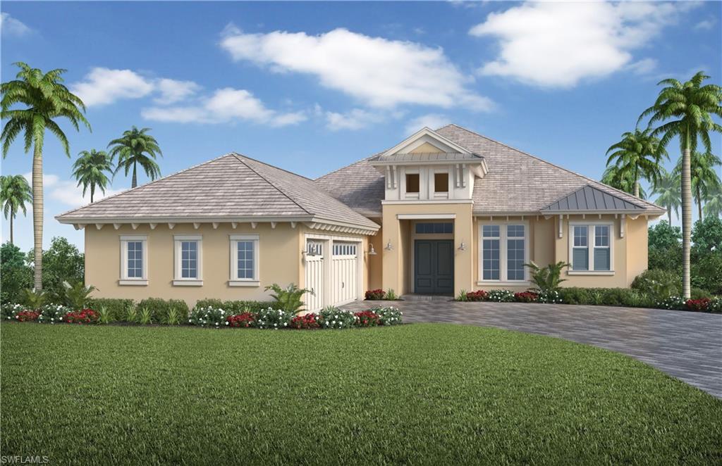 Finally your chance to purchase this beautifuil furnished Madison II model steps from the amenities! MUST SEE! NO LEASE BACK! This home offers a gas kitchen cooktop and outdoor kitchen in nearly 1000 square feet of covered lanai outdoor living space. Custom pool/spa package with a water view! Many options and upgrades. Walk to the Clubhouse! Nestled within a pristine natural setting, The Isles of Collier Preserve captures the timeless architecture of traditions of Old Naples. Over half of 2,400 acres are dedicated to lakes, nature preserves and natural habitat. Elegant homes overlook miles of scenic kayak and biking trails along the Cypress Waterway. The Isles Club-Classic Old Florida Clubhouse, Fitness Center, Resort-Style Pool, Tennis, Pickle Ball. Plus: Hiking & Biking Trails, Two Kayak Launches and 8 miles of Kayak, Paddle Board, Catch & Release Fishing. Come explore our nature trails and waterways! Overlook Bar & Grill is now open! (Exterior photo is a rendering of the Madison II Floor Plan Elevation.)