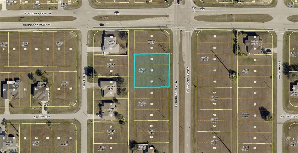 Position your business in one of Cape Coral’s fastest-growing commercial corridors. This lot offers outstanding visibility, easy access, and exceptional future potential in an area experiencing rapid residential and commercial expansion.

Surrounded by new homes, ongoing development, and increasing traffic, this property is ideally suited for a wide range of commercial uses. As the Northwest Cape continues to grow, this intersection is poised to become a key destination for businesses looking to establish a presence before values continue to rise.

Whether you’re planning retail, office, medical, restaurant, service-based, or investment development, this high-exposure corner provides the location and flexibility to bring your vision to life.

Highlights:

Triple commercial corner parcel
Excellent frontage and visibility
High-growth Northwest Cape Coral location
Convenient access to major roadways
Strong investment potential in an emerging commercial market

Ideal for developers, investors, or owner-users looking to build in a rapidly expanding area
Secure your place in one of Cape Coral’s next commercial growth corridors while opportunities like this are still available.