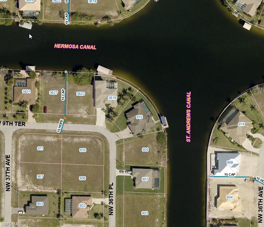 Beautiful oversized corner home site, across from waterfront homes. Cape Coral is the fastest growing city in SWFL and the NW section of Cape Coral is where most of the growth is coming. So don’t wait, come and purchase your future dream now!